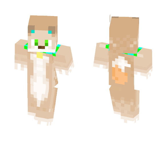 Crystal The Dog - Dog Minecraft Skins - image 1