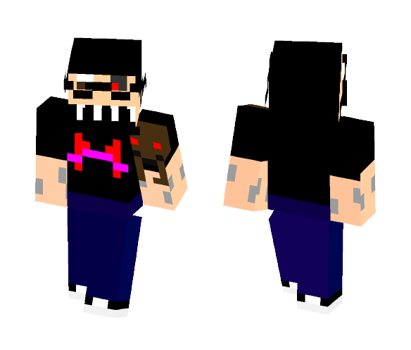 Download Free Nightmare robo markiplier Skin for Minecraft image 1 Nightmare robo markiplier - Male Minecraft Skins - image 1