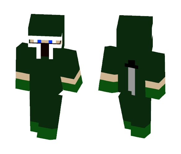 Green Knight - Male Minecraft Skins - image 1