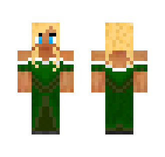 Wood elf - Female Minecraft Skins - image 2