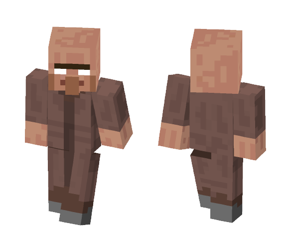 Herobrine Villager Form - Herobrine Minecraft Skins - image 1