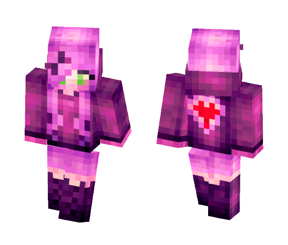 LOVE !!! - Female Minecraft Skins - image 1