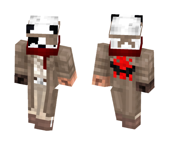 CapitanPanda - Male Minecraft Skins - image 1