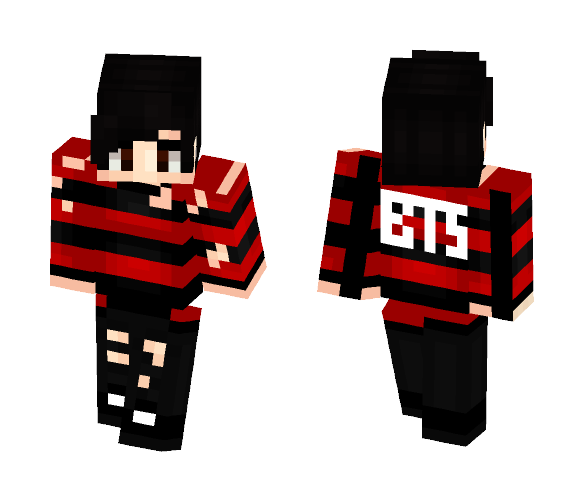 BTS Jungkook War of hormone - Male Minecraft Skins - image 1