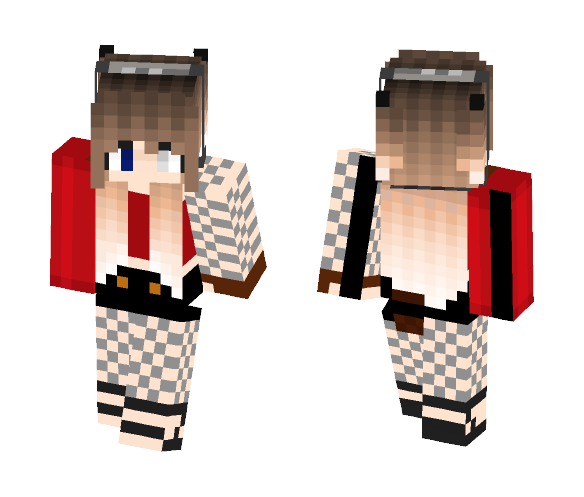 Download Free Ninja-ish girl Skin for Minecraft image 1 Ninja-ish girl - Girl Minecraft Skins - image 1
