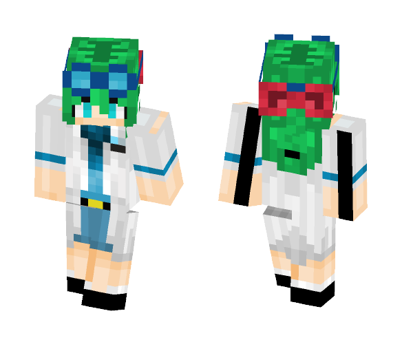 Fanji Oc (Labcoat) - Female Minecraft Skins - image 1