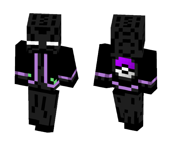 Enderman in Hoodie - Male Minecraft Skins - image 1