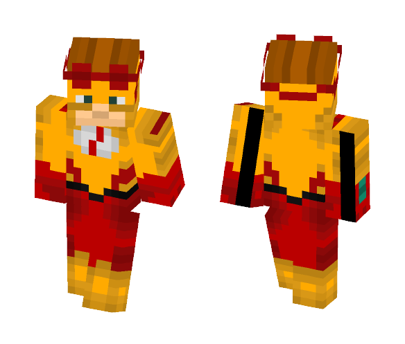 Kid Flash - Male Minecraft Skins - image 1