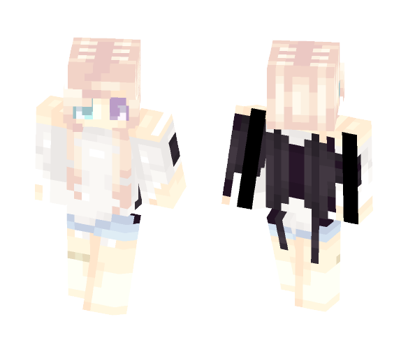 Broken Wings (OC) - Female Minecraft Skins - image 1