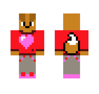 Jaden The Puppy In Valentines Day - Male Minecraft Skins - image 2
