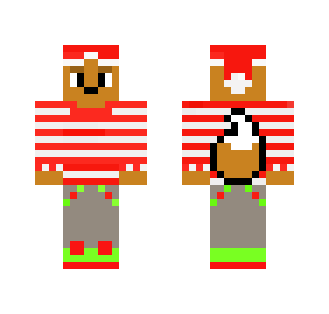 Jaden The Puppy In Christmas - Christmas Minecraft Skins - image 2