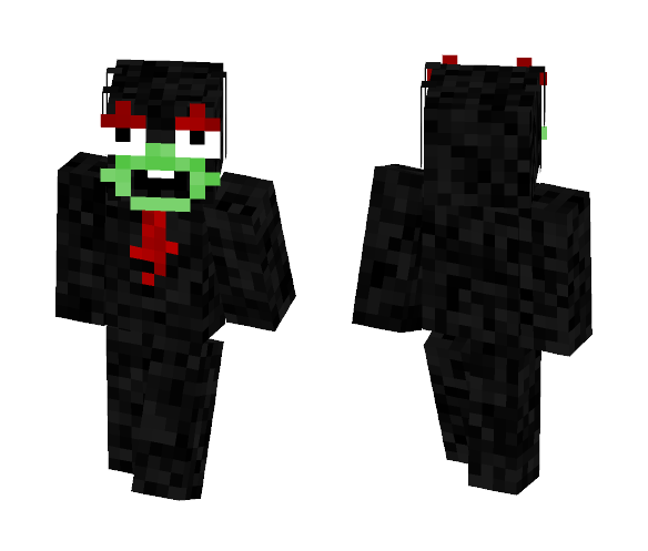 Baby Aku - Samurai Jack - Baby Minecraft Skins - image 1