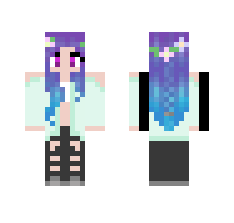 Spring Goth - Female Minecraft Skins - image 2