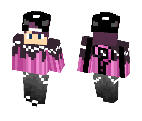 Purple mystery - Male Minecraft Skins - image 1