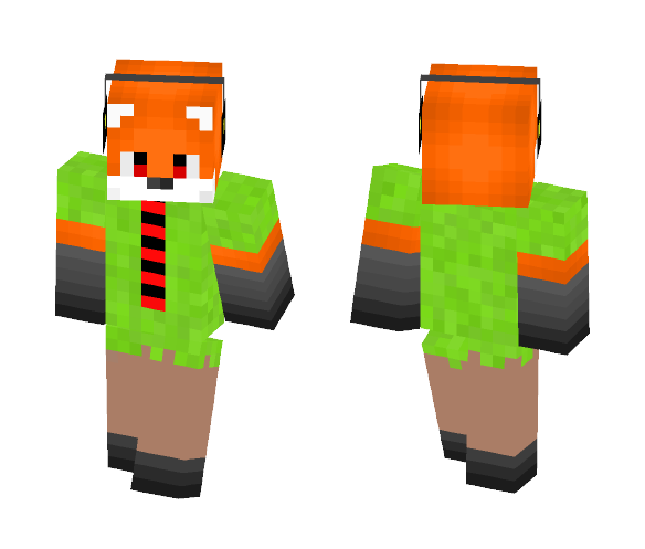 Nick Wilde Skin - Male Minecraft Skins - image 1