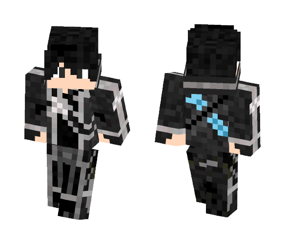 SAO serie....Kirito - Male Minecraft Skins - image 1