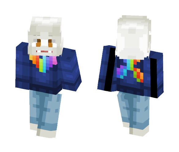Storyshift Asriel - Male Minecraft Skins - image 1