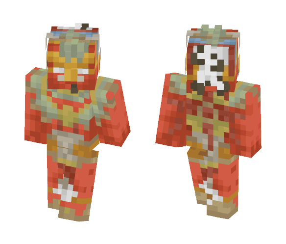 Download Free Tonatiuh - God of the Sun Skin for Minecraft image 1 Tonatiuh - God of the Sun - Male Minecraft Skins - image 1