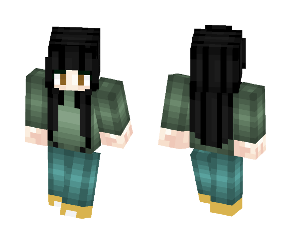 Loner Girl - Girl Minecraft Skins - image 1