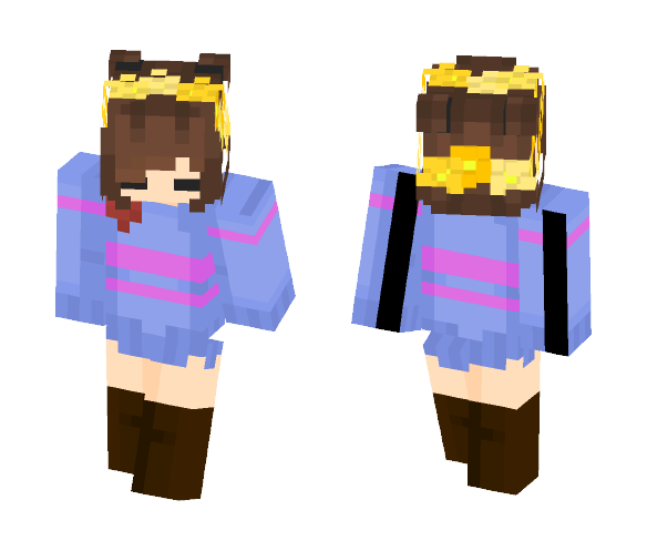 Frisk Remake - Other Minecraft Skins - image 1