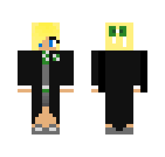 Hogwarts slytherin blond girl