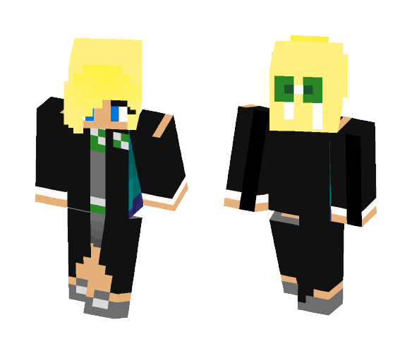 Slytherin Blond Girl - Girl Minecraft Skins - image 1