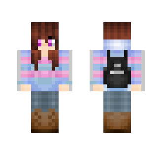 frisk - Female Minecraft Skins - image 2