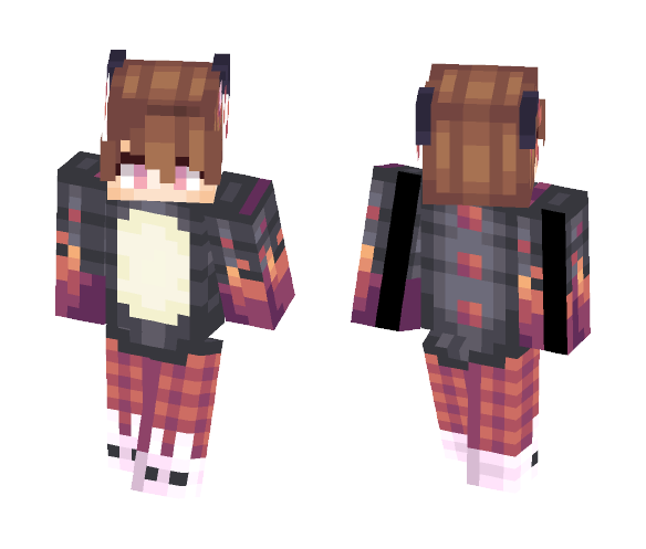 Meh/bunn fire skin - Male Minecraft Skins - image 1