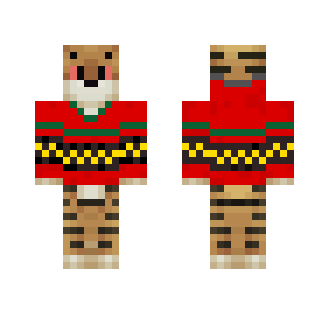 ○ Tiger in a Rasta Sweater ○ - Male Minecraft Skins - image 2