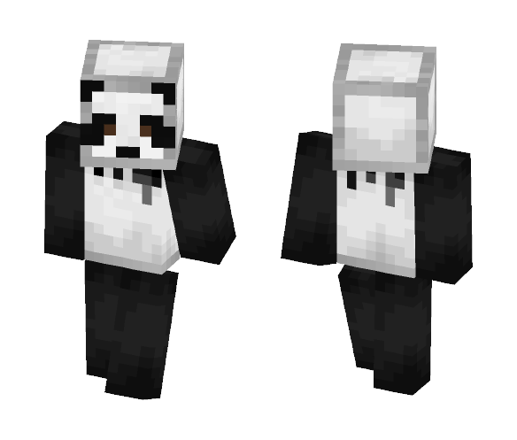 Panda Boy - Boy Minecraft Skins - image 1