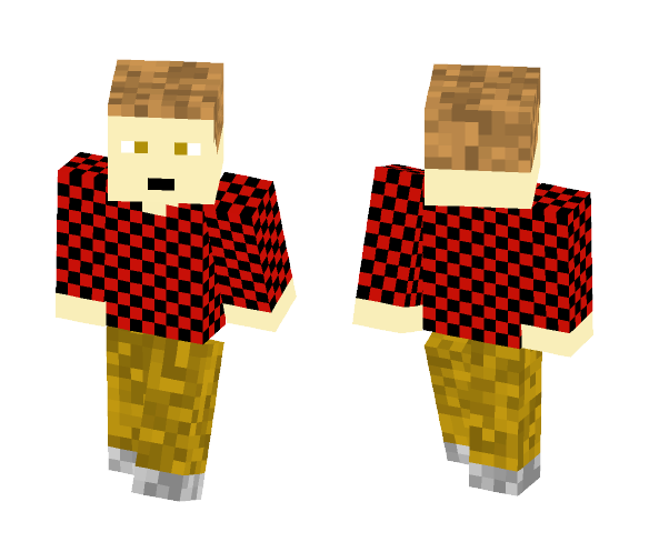 guy wearing plaid - Male Minecraft Skins - image 1