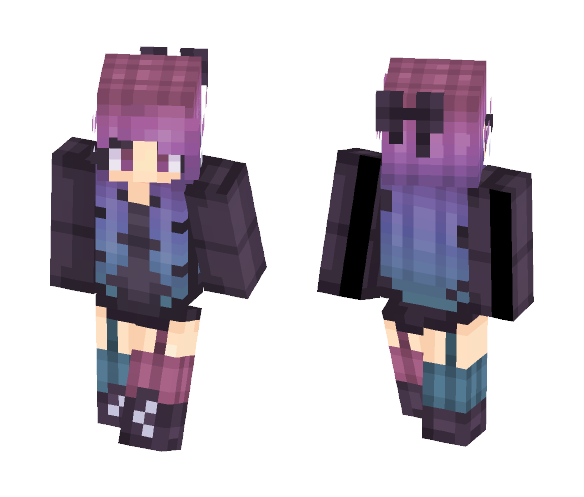 Galactic Gamer - Female Minecraft Skins - image 1