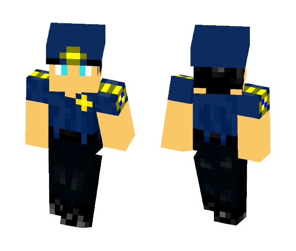 Police Department Captain - Male Minecraft Skins - image 1