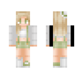 Over-All Relaxed - Female Minecraft Skins - image 2
