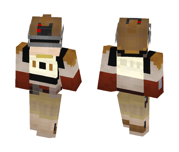 Star Wars: Uprising Bounty Hunter - Male Minecraft Skins - image 1