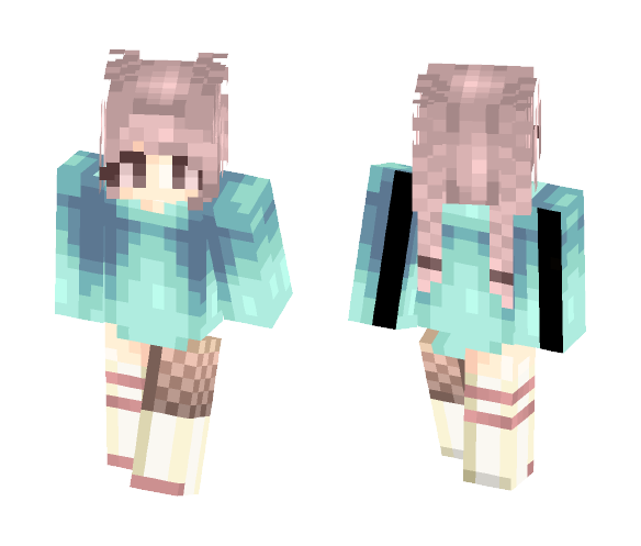 Hello braids - Female Minecraft Skins - image 1