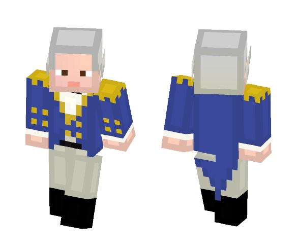 Marquis de Lafayette - Male Minecraft Skins - image 1