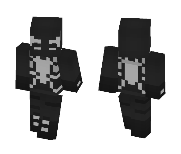 Agent Venom (Flash) (Marvel) - Comics Minecraft Skins - image 1