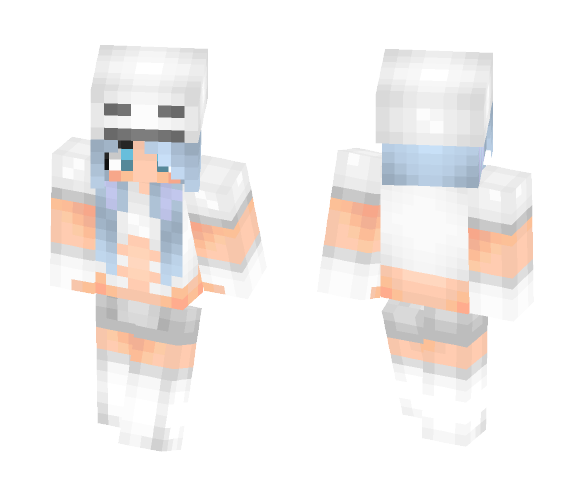 skeleton girl - Girl Minecraft Skins - image 1
