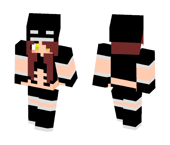 Download Free Mob Girl Skin for Minecraft image 1 Mob Girl - Girl Minecraft Skins - image 1