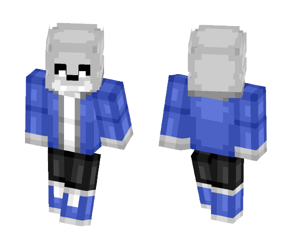 Sans (Undertale) - Male Minecraft Skins - image 1