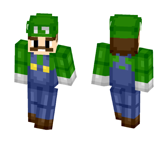 Luigi - Male Minecraft Skins - image 1
