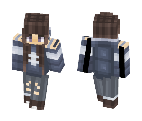 Casual Girl - Girl Minecraft Skins - image 1