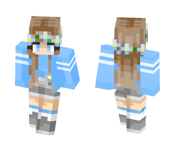 flower girl - Girl Minecraft Skins - image 1