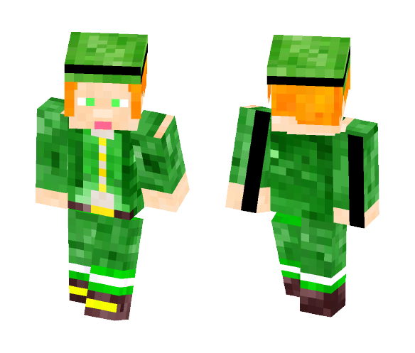 Download Free Happy St. Patrick's Day Skin for Minecraft image 1 Happy St. Patrick's Day - Other Minecraft Skins - image 1