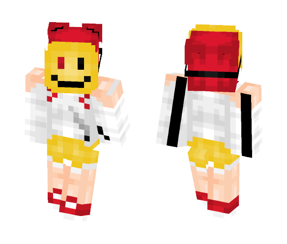 Download Free Smiley Skin for Minecraft image 1 Smiley - Female Minecraft Skins - image 1