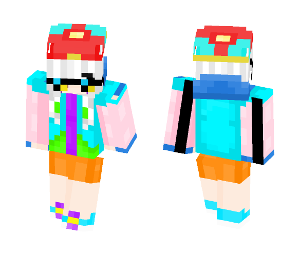 ????Underfresh - Sans Girl???? - Female Minecraft Skins - image 1