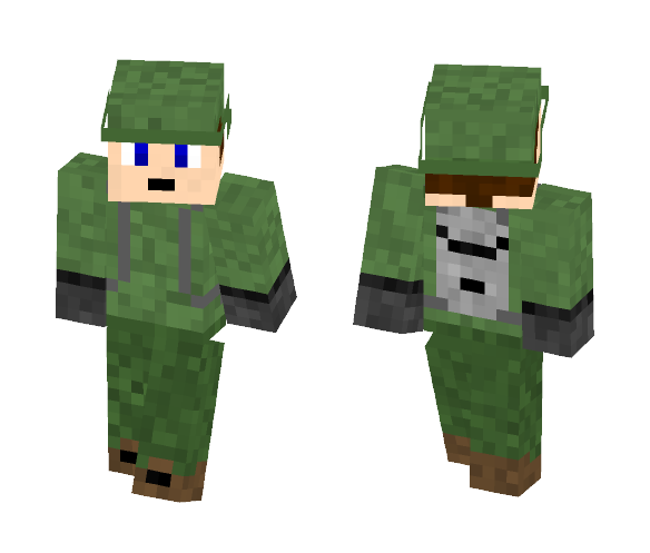 Download Free JazzyJaiden: The Battle of PMC Skin for Minecraft image 1 JazzyJaiden: The Battle of PMC - Male Minecraft Skins - image 1