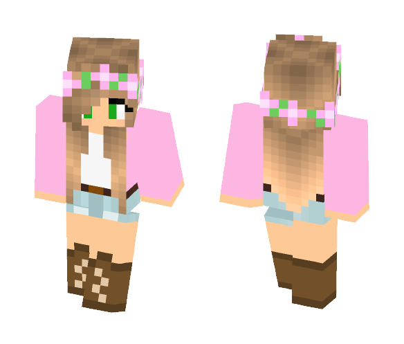 Download Free New little kelly fixed {Lola} Skin for Minecraft image 1 New little kelly fixed {Lola} - Female Minecraft Skins - image 1
