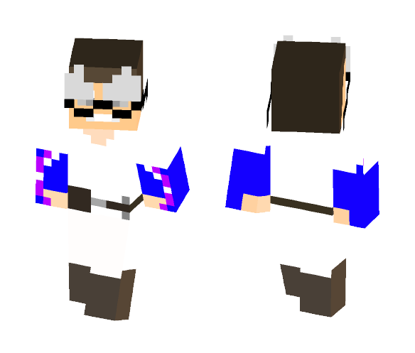 Bad ass Thunderbolt skywalker - Male Minecraft Skins - image 1
